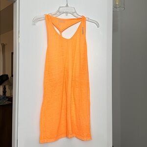 Blue and Orange Tank Tops